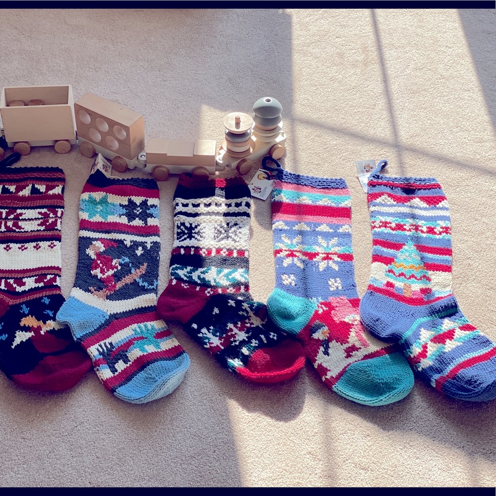 NEW handmade Chunky chilli stockings